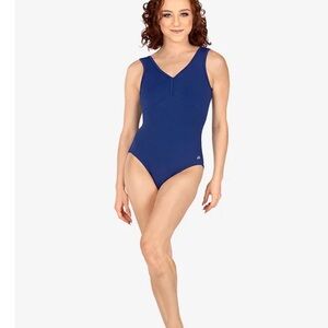M2 Women’s V-Neck Tank Leotard